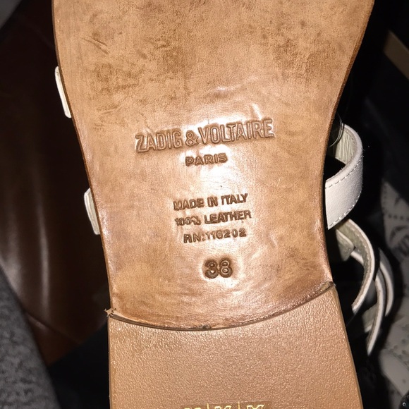Zadig and Voltaire sandals all leather new in box - Picture 4 of 8